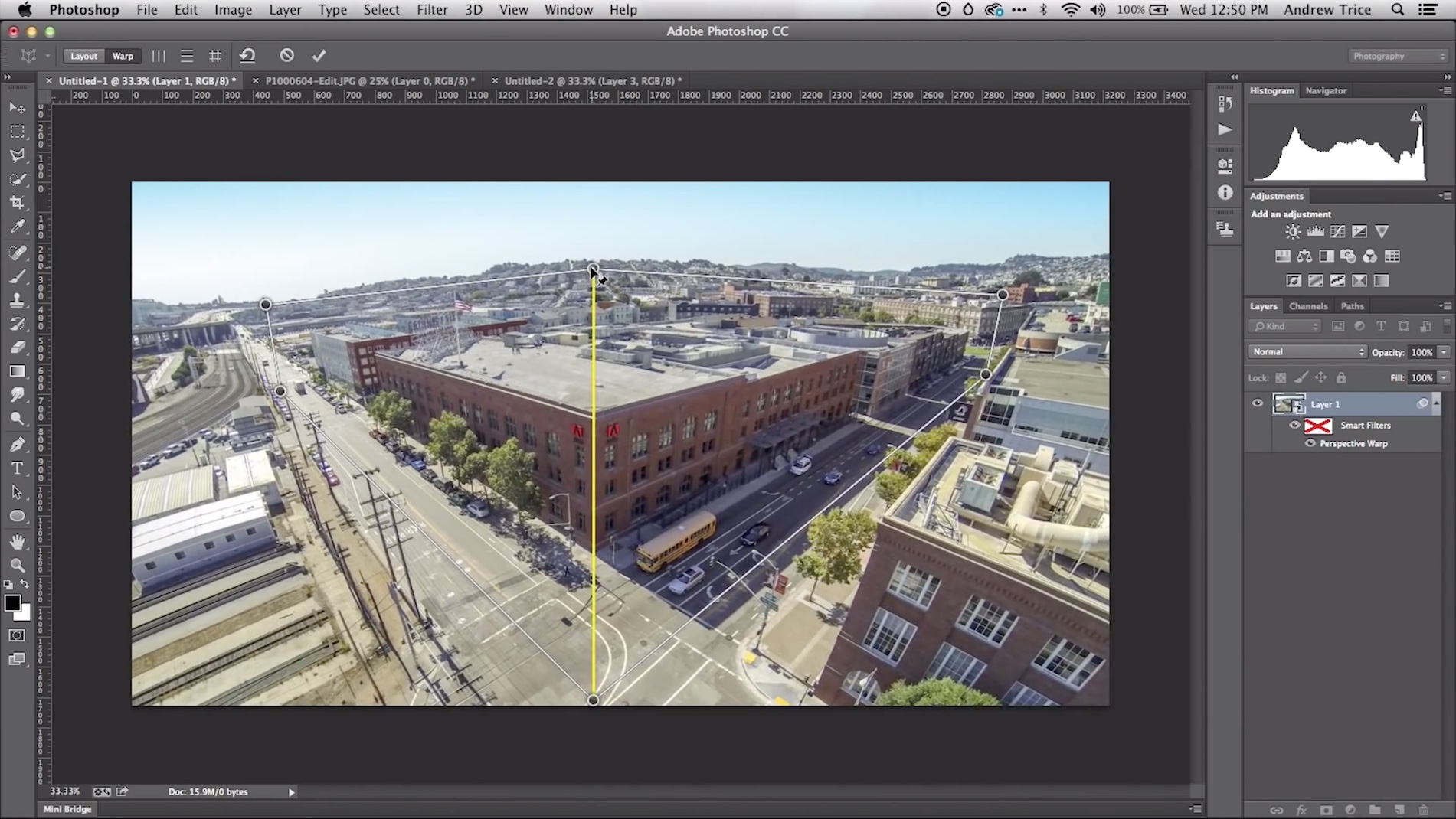 Adobe Photoshop CC 2013 for Mac Perspective Warp (2013)
